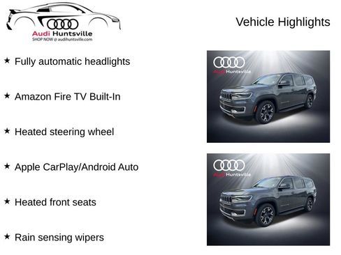 Used 2024 Jeep Wagoneer Series III w/ Rear Seat Video Group 1 AWD/4WD image 12