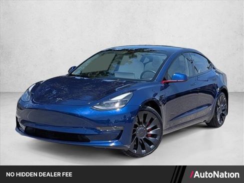 Used 2023 Tesla Model 3 Performance AWD/4WD image 1