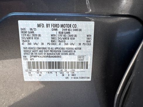 Used 2024 Ford Edge SEL w/ Sport Appearance Package AWD/4WD image 14
