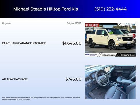 Certified 2025 Ford Maverick Lariat w/ Black Appearance Package image 5