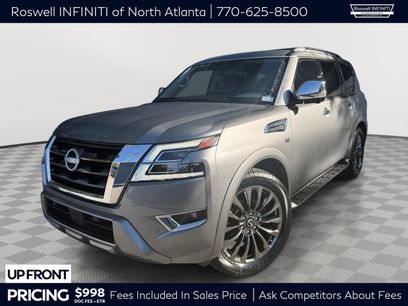 Used 2022 Nissan Armada Platinum w/ Captain's Chairs Package