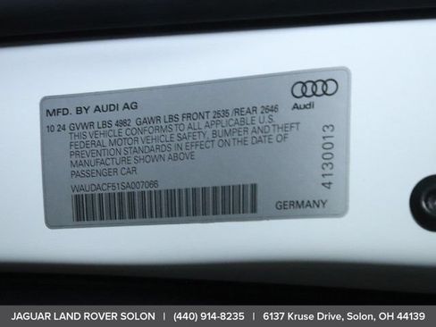 Used 2025 Audi A5 2.0T Premium Plus AWD/4WD image 44