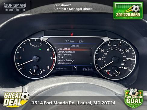 Used 2024 Nissan Altima 2.5 SV AWD/4WD image 10