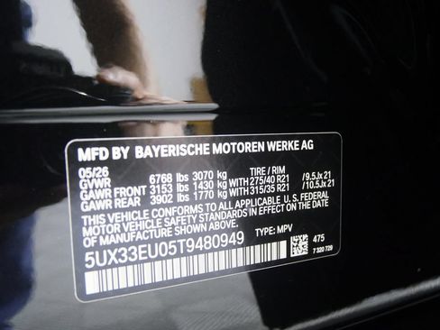 New 2026 BMW X5 M60i AWD/4WD image 25