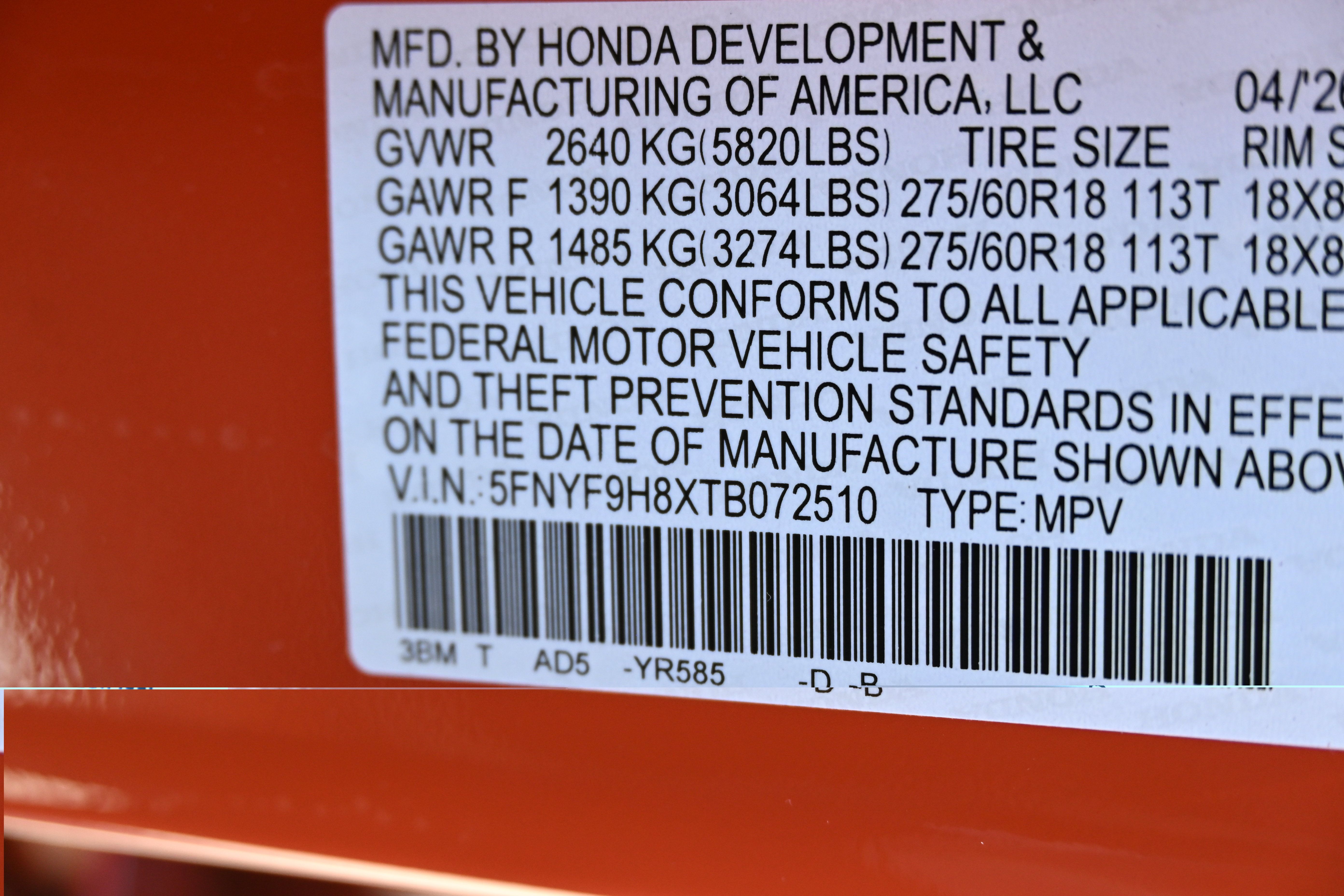 New 2026 Honda Passport TrailSport Elite image 18