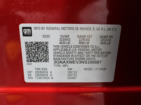 Used 2022 Chevrolet Equinox RS AWD/4WD image 40