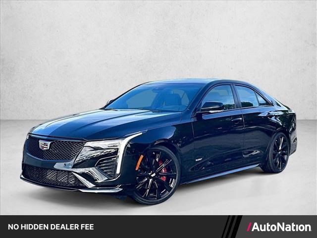 Used 2023 Cadillac CT4 V w/ Navigation Package RWD image 1