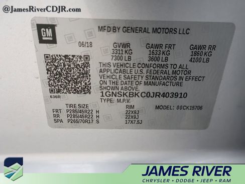 Used 2018 Chevrolet Tahoe LT image 42