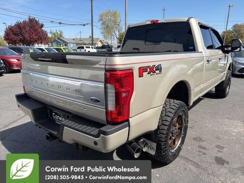 Used 2017 Ford F350 Platinum w/ Platinum Ultimate Package AWD/4WD image 5