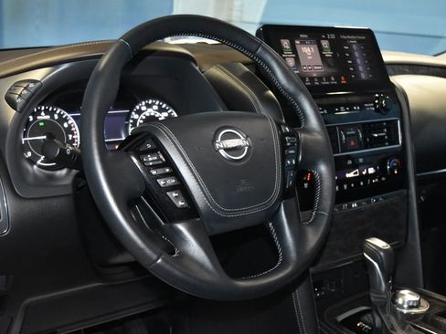 Certified 2024 Nissan Armada Platinum w/ Captain's Chairs Package image 2