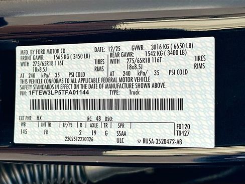 New 2026 Ford F150 XLT w/ Equipment Group 302A MID image 21