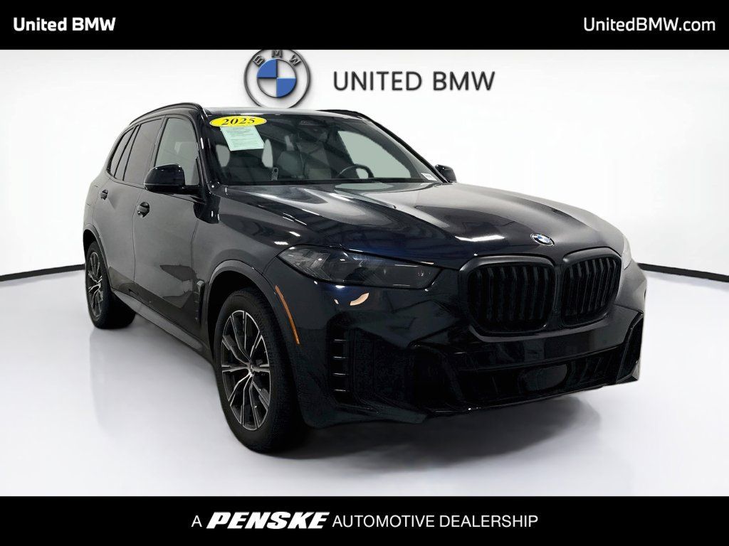 Certified 2025 BMW X5 xDrive40i w/ M Sport Package AWD/4WD image 3