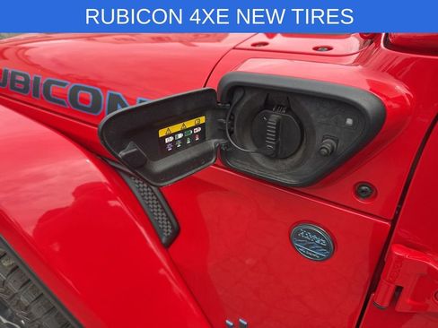 Used 2021 Jeep Wrangler Unlimited Rubicon 4xe w/ Steel Bumper Group AWD/4WD image 47