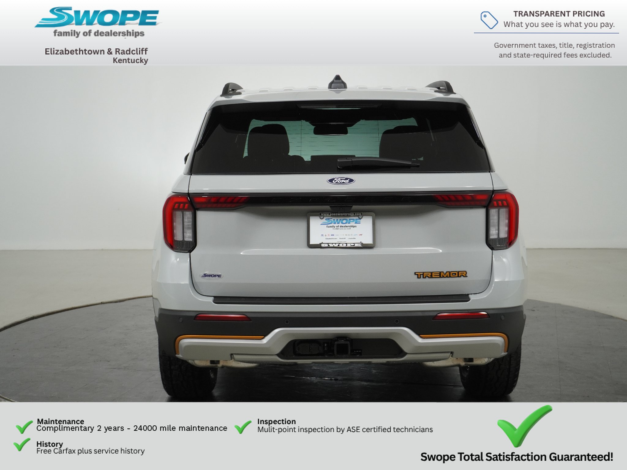 New 2027 Ford Explorer Tremor w/ Tremor Convenience Package AWD/4WD image 4