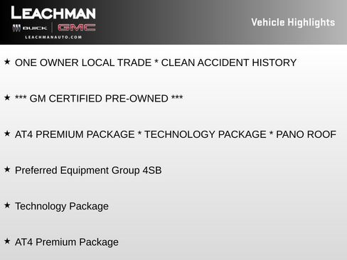 Certified 2023 GMC Yukon AT4 w/ AT4 Premium Package AWD/4WD image 2