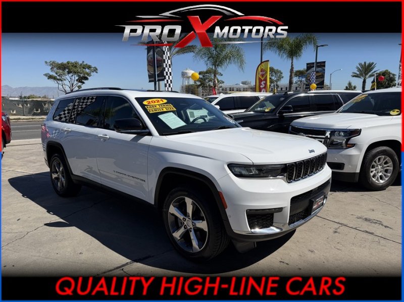 Used 2021 Jeep Grand Cherokee L Limited w/ Luxury Tech Group II AWD/4WD image 1