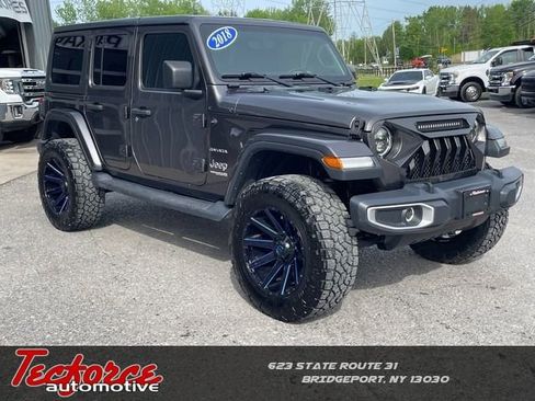 Used 2018 Jeep Wrangler Unlimited Sahara AWD/4WD image 1