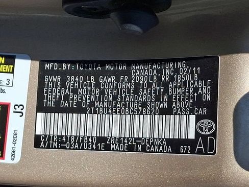 Used 2011 Toyota Corolla LE w/ Premium Pkg FWD image 30