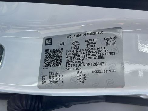 Certified 2025 GMC Canyon Elevation w/ Convenience Package RWD image 15