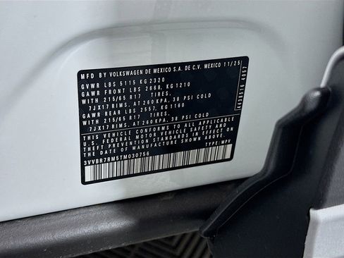 New 2026 Volkswagen Tiguan S image 8