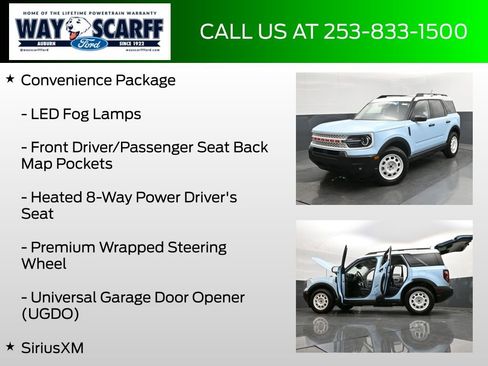 New 2025 Ford Bronco Sport Heritage w/ Convenience Package AWD/4WD image 6