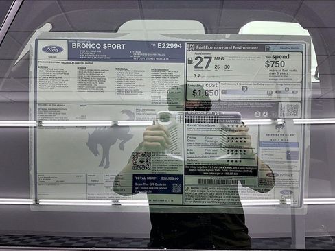 New 2026 Ford Bronco Sport Big Bend w/ Convenience Package AWD/4WD image 13