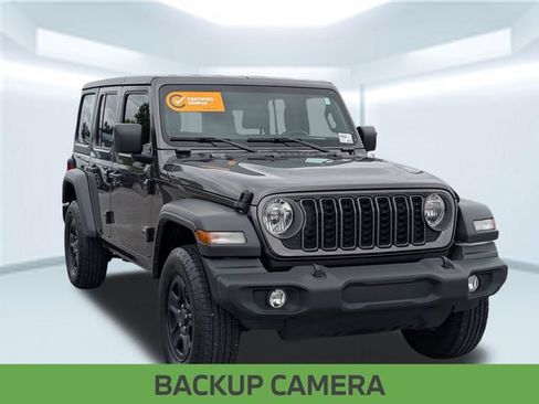 Certified 2025 Jeep Wrangler Unlimited Sport AWD/4WD image 9