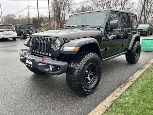 Used 2022 Jeep Wrangler Unlimited Rubicon w/ Steel Bumper Group AWD/4WD image 4