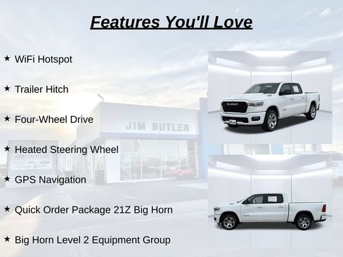 Used 2025 RAM 1500 Big Horn AWD/4WD image 19