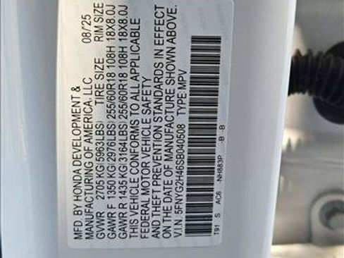 Used 2025 Honda Pilot EX-L image 15