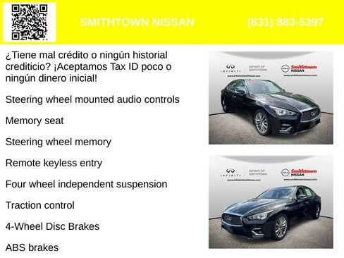 Used 2023 INFINITI Q50 Luxe w/ Cargo Package AWD/4WD image 4