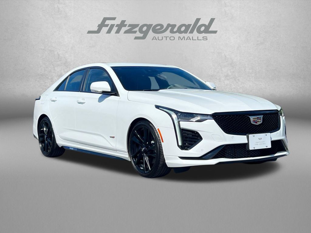 Certified 2024 Cadillac CT4 V w/ LPO, Blue Accent Package RWD 360° Tour