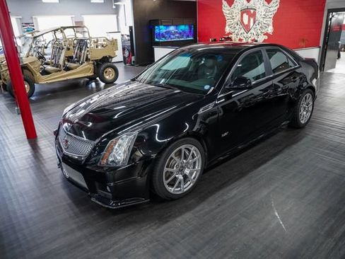 Used 2010 Cadillac CTS V w/ Wood Trim Package RWD image 2