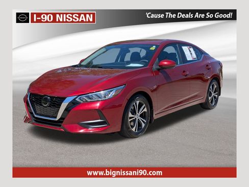 Certified 2021 Nissan Sentra SV w/ Trunk Package FWD image 1