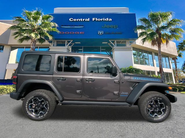 Certified 2023 Jeep Wrangler Unlimited Rubicon 4xe w/ Safety Group AWD/4WD image 4
