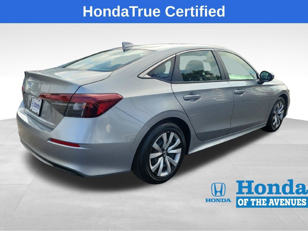 Certified 2025 Honda Civic LX image 5