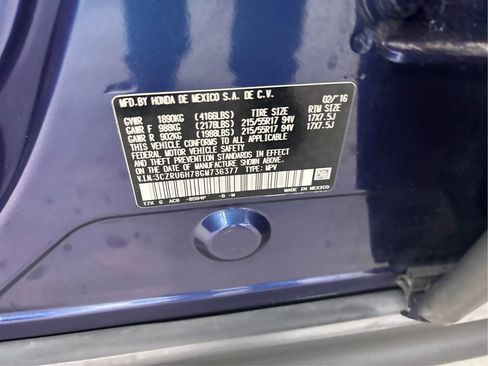 Used 2016 Honda HR-V EX-L image 30