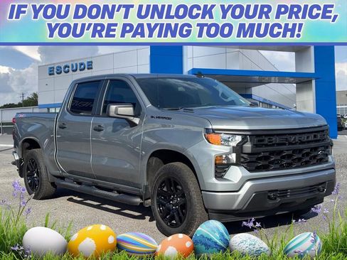 Used 2026 Chevrolet Silverado 1500 Custom w/ Turbomax Blackout Package image 1