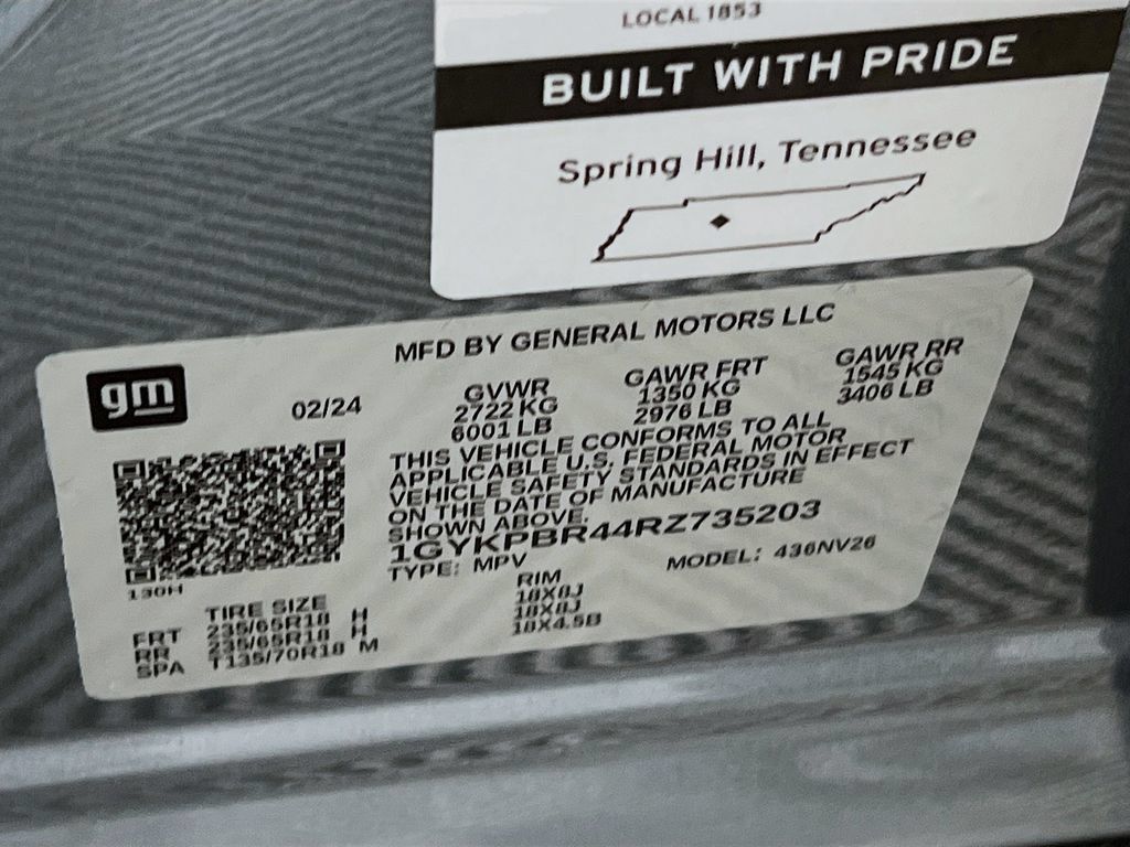 Certified 2024 Cadillac XT6 Luxury w/ LPO, Floor Liner Package AWD/4WD image 29