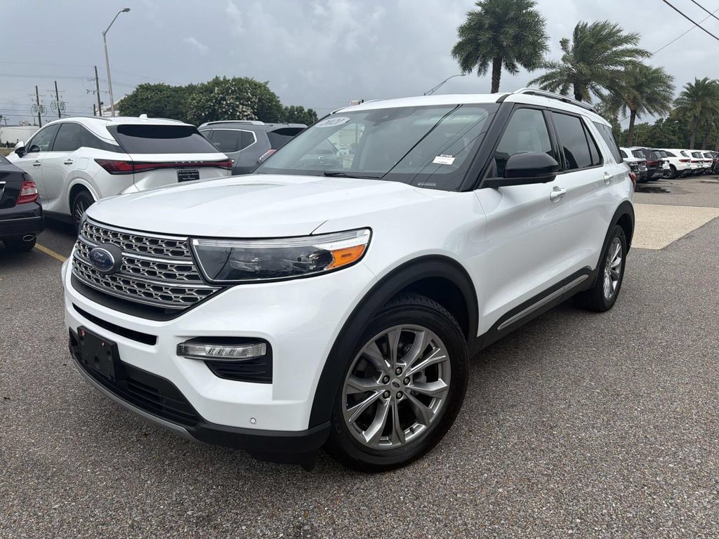 Used 2021 Ford Explorer Limited w/ Equipment Group 301A RWD image 3
