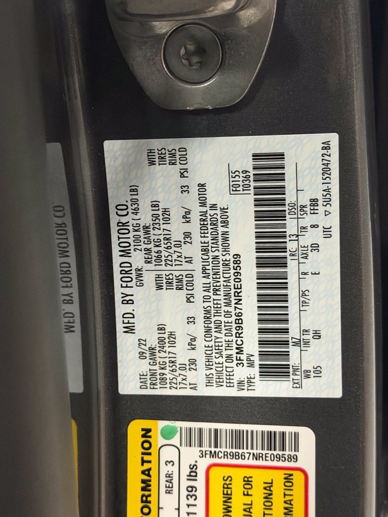 Used 2022 Ford Bronco Sport Big Bend AWD/4WD image 27