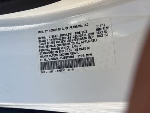 Used 2018 Honda Odyssey EX-L image 23