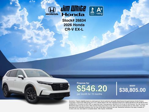 New 2026 Honda CR-V EX-L image 7