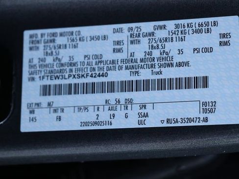 Used 2025 Ford F150 XLT w/ Equipment Group 301A Standard AWD/4WD image 31