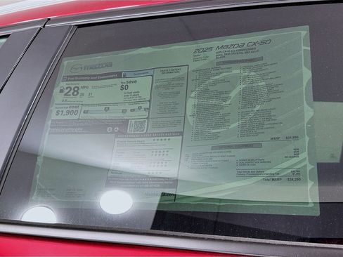New 2025 MAZDA CX-50 AWD 2.5 S w/ Preferred Package image 12