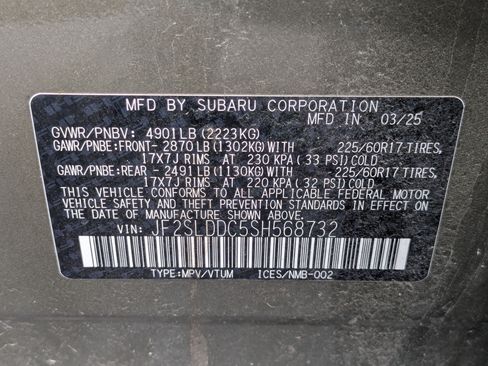 Used 2025 Subaru Forester Premium AWD/4WD image 36
