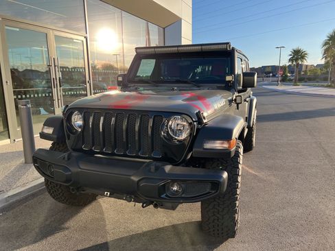 Used 2021 Jeep Wrangler Unlimited Sport AWD/4WD image 2