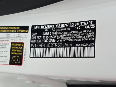 New 2026 Mercedes-Benz C 300 4MATIC Sedan image 35