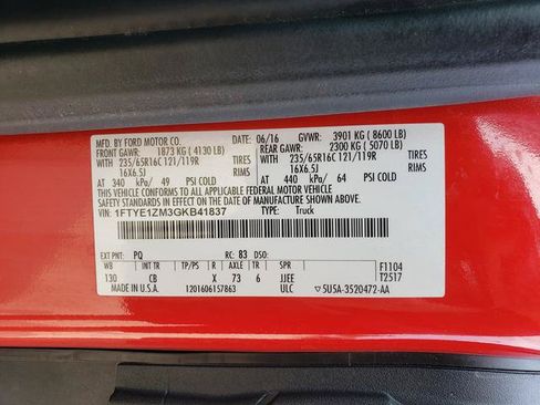 Used 2016 Ford Transit 150 130 Low Roof RWD image 25