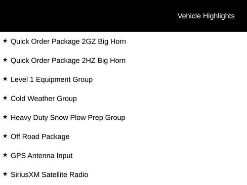 Used 2024 RAM 2500 Big Horn w/ Off Road Package AWD/4WD image 9